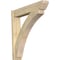 Ekena Millwork Thorton Slat Rough Sawn Outlooker, Douglas Fir, 8"W x 42"D x 42"H OUT08X42X42THR06RDF - alternate 1